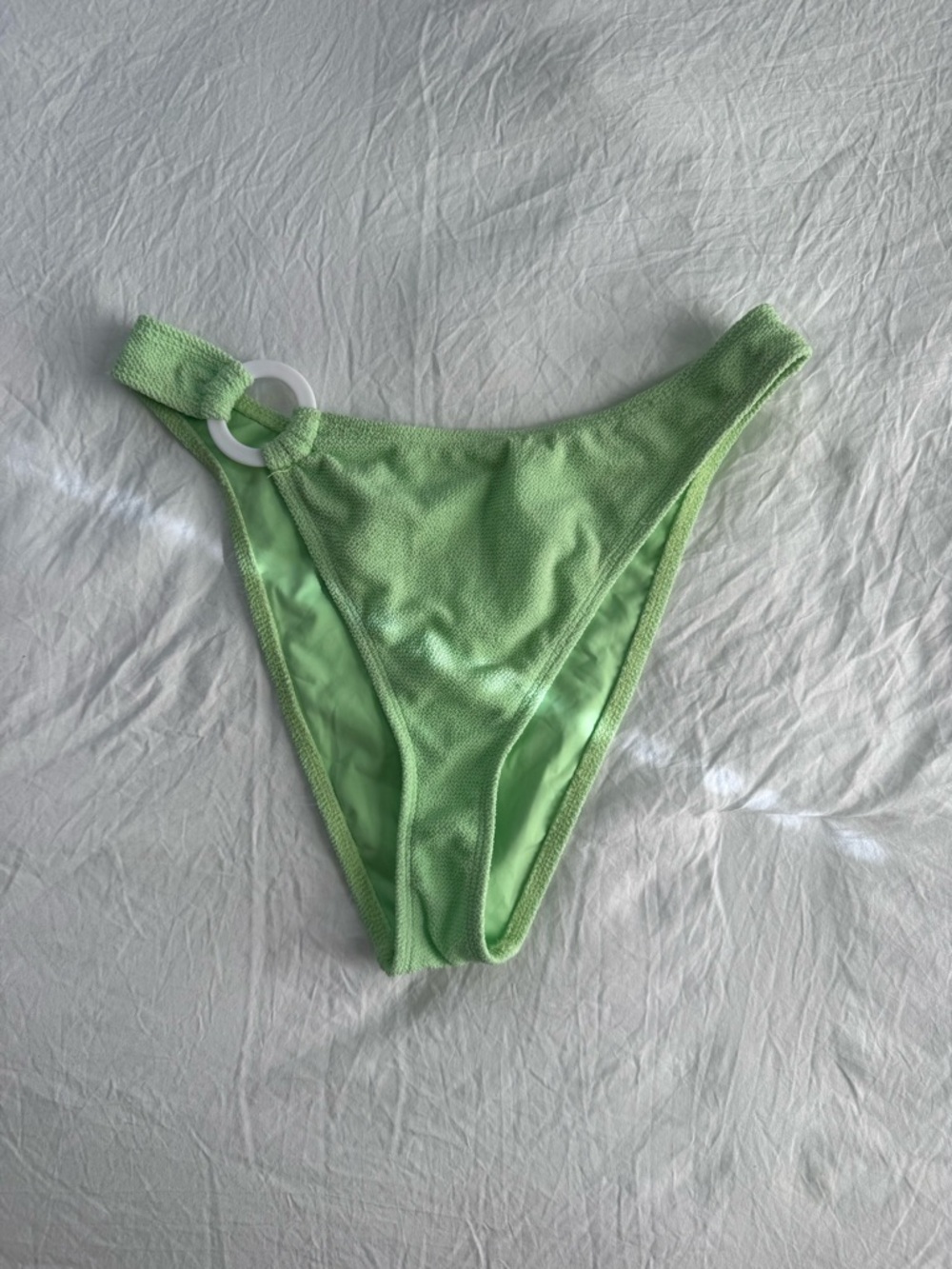 Dippin Daisy’s Women’s Lime Green Cheeky Bikini Bottom Size Medium